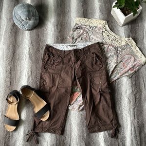 Brown Arizona Jean Co. Bermuda Shorts